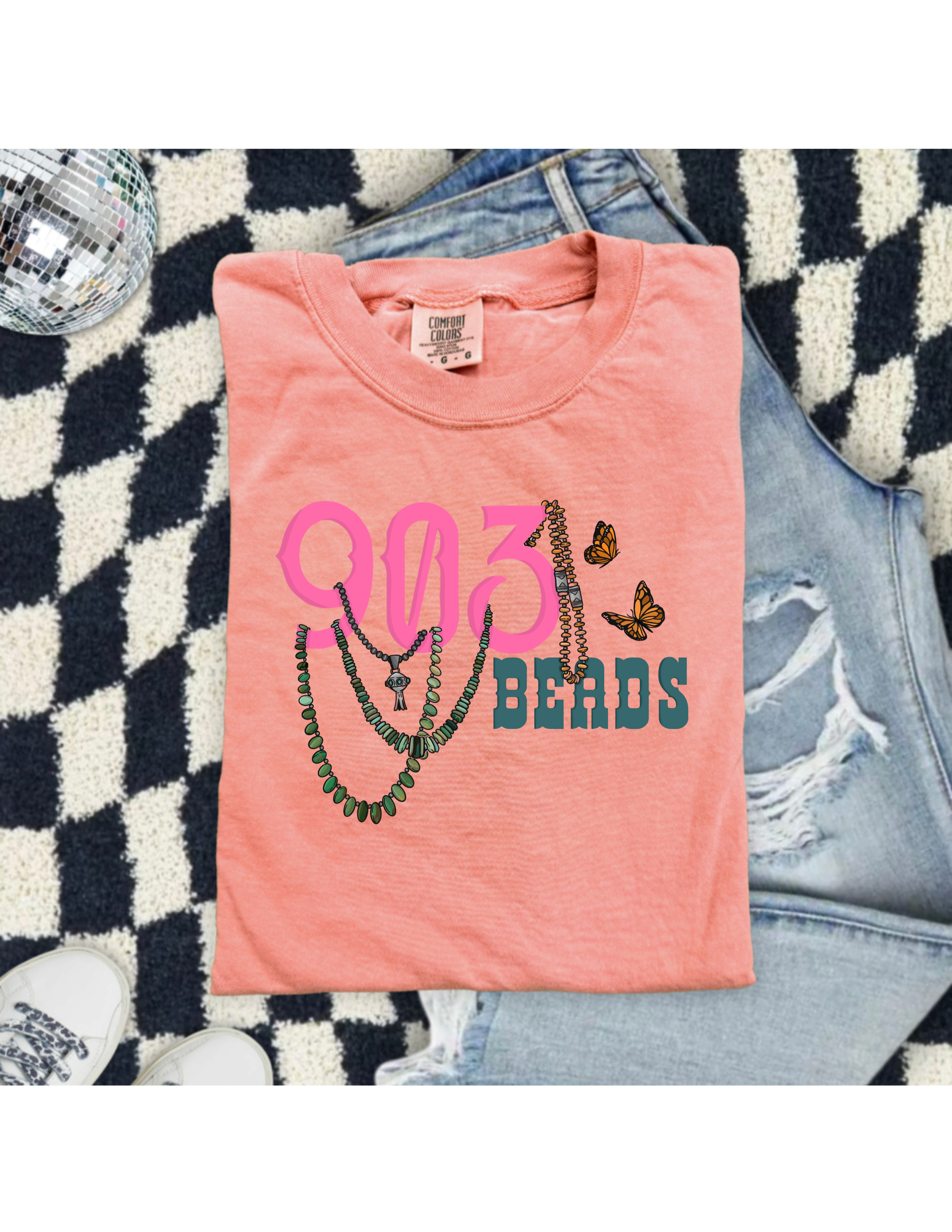 903 Beads Tee - PLEASE READ DESCRIPTION