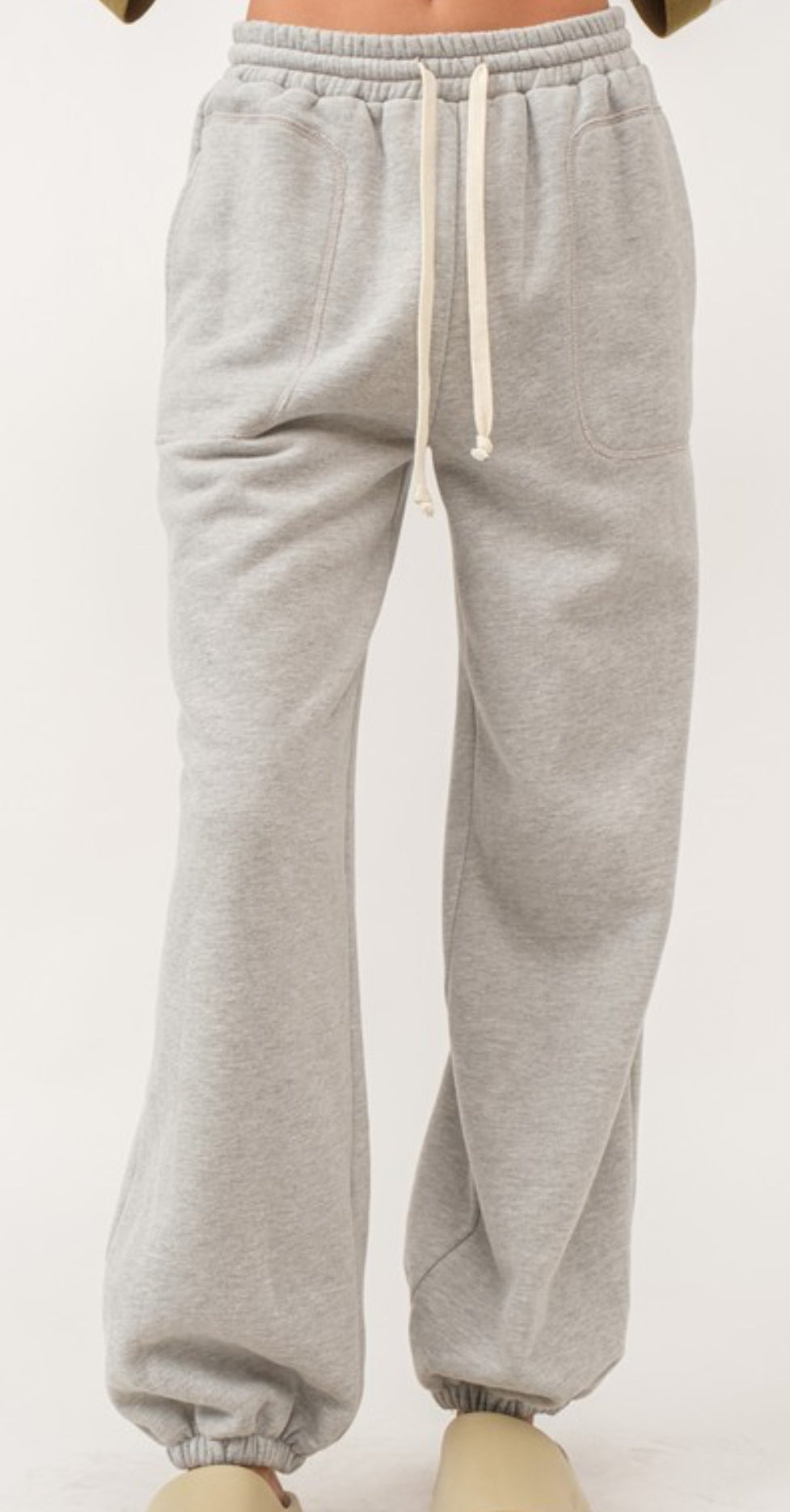 Heather Grey Joggers