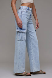 Hidden Brand Cargo Dad Jean