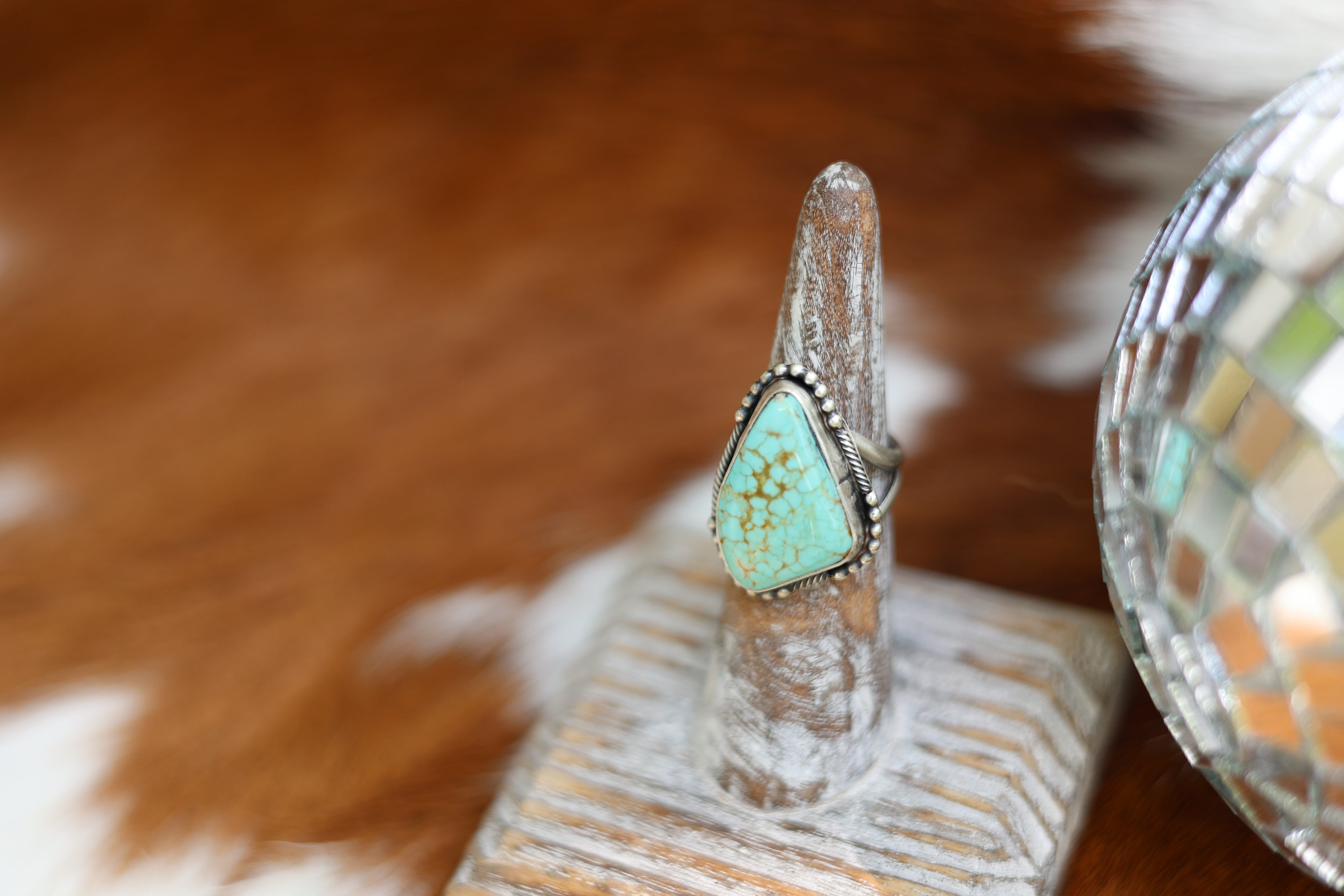 Jameson Garcia Turquoise Ring - Adjustable
