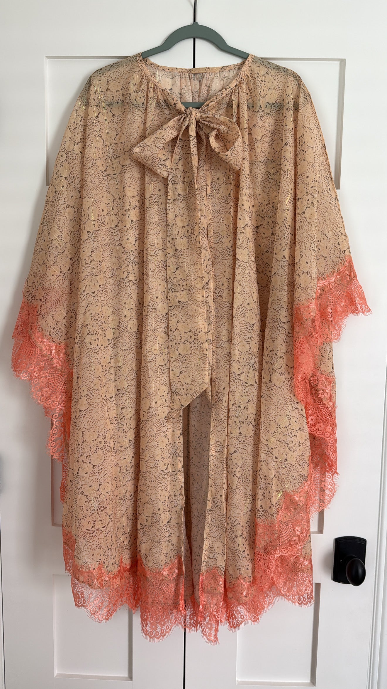 The Allie Falcon Opal Kimono Cape