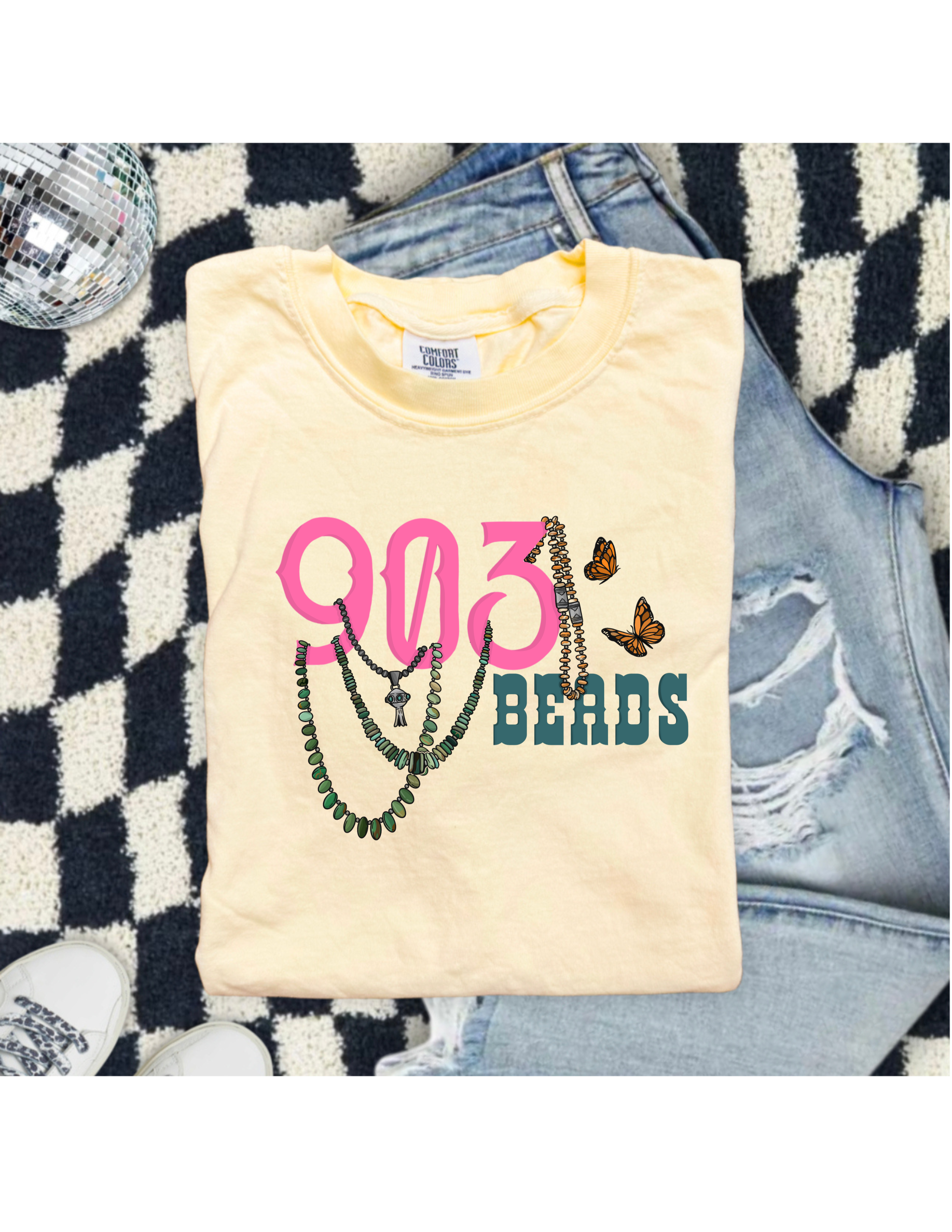 903 Beads Tee - PLEASE READ DESCRIPTION