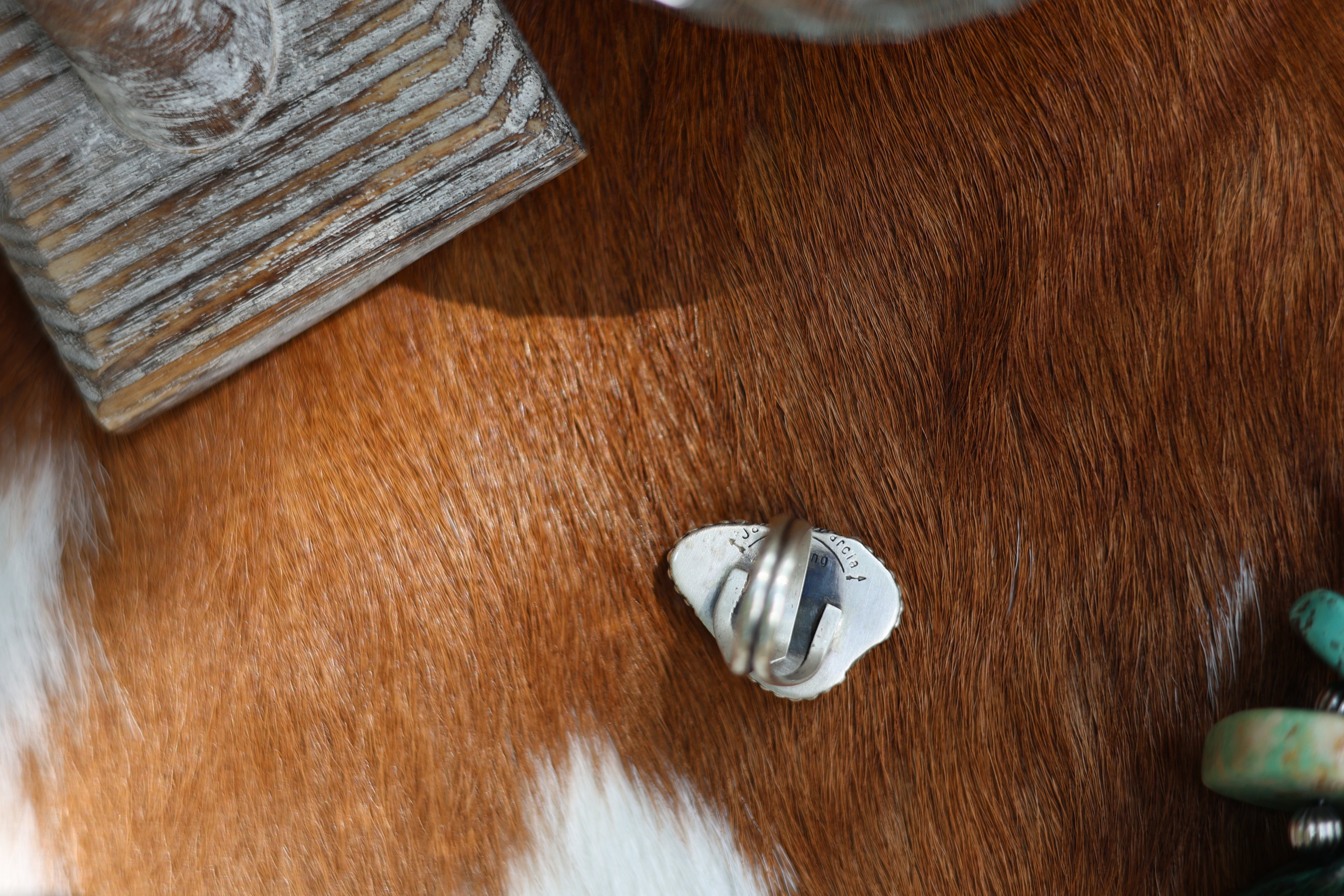 Jameson Garcia Turquoise Ring - Adjustable