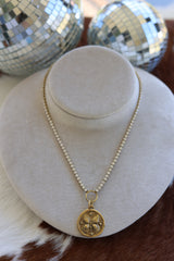 Diamond Style Butterfly Necklace 17”