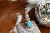 Marita Benally Turquoise Ring - Size 8