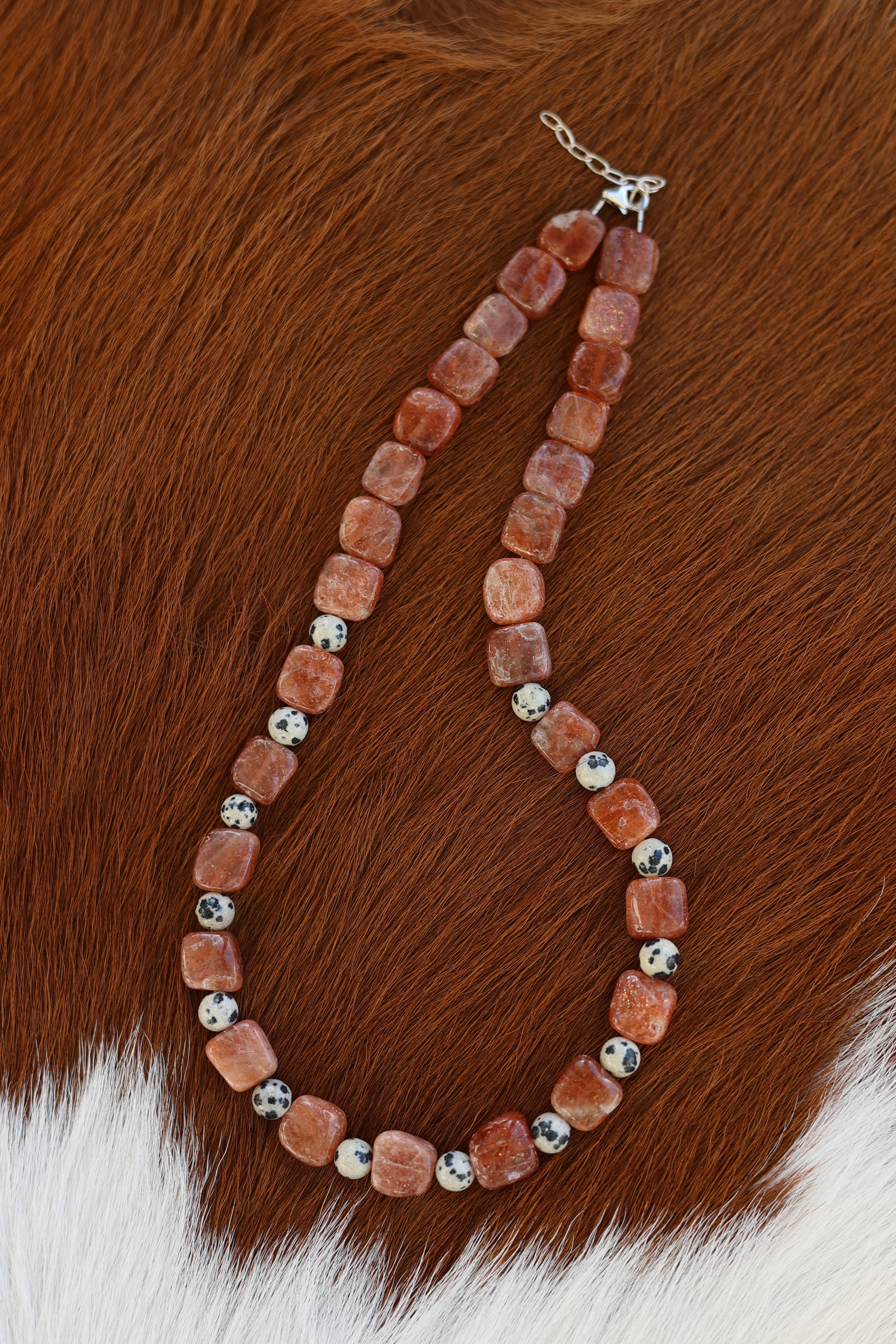 The Bee Balm Necklace 16-17.5”