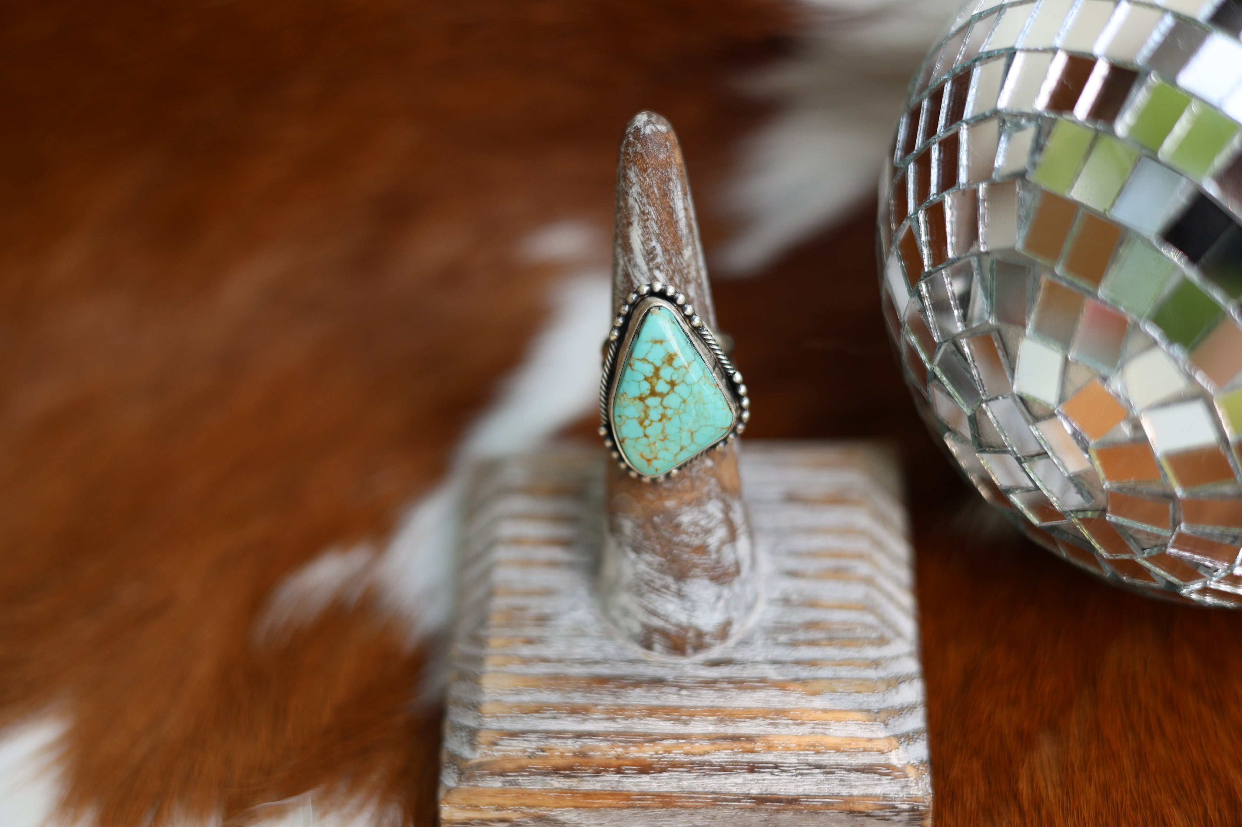 Jameson Garcia Turquoise Ring - Adjustable