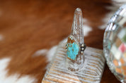 Marita Benally Turquoise Ring - Size 8