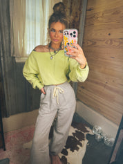 Heather Grey Joggers