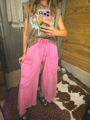 Pink Skies Cargo Pants