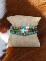 Turquoise Stretch Bracelets