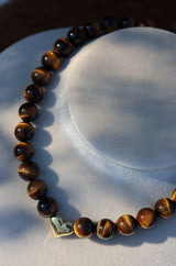 Tiger’s Eye Heart Necklace 16” -> READ DESCRIPTION 🐅