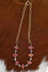 The Gladiolus Necklace 18”