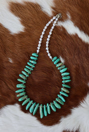 The Bells of Ireland Necklace 20-22”