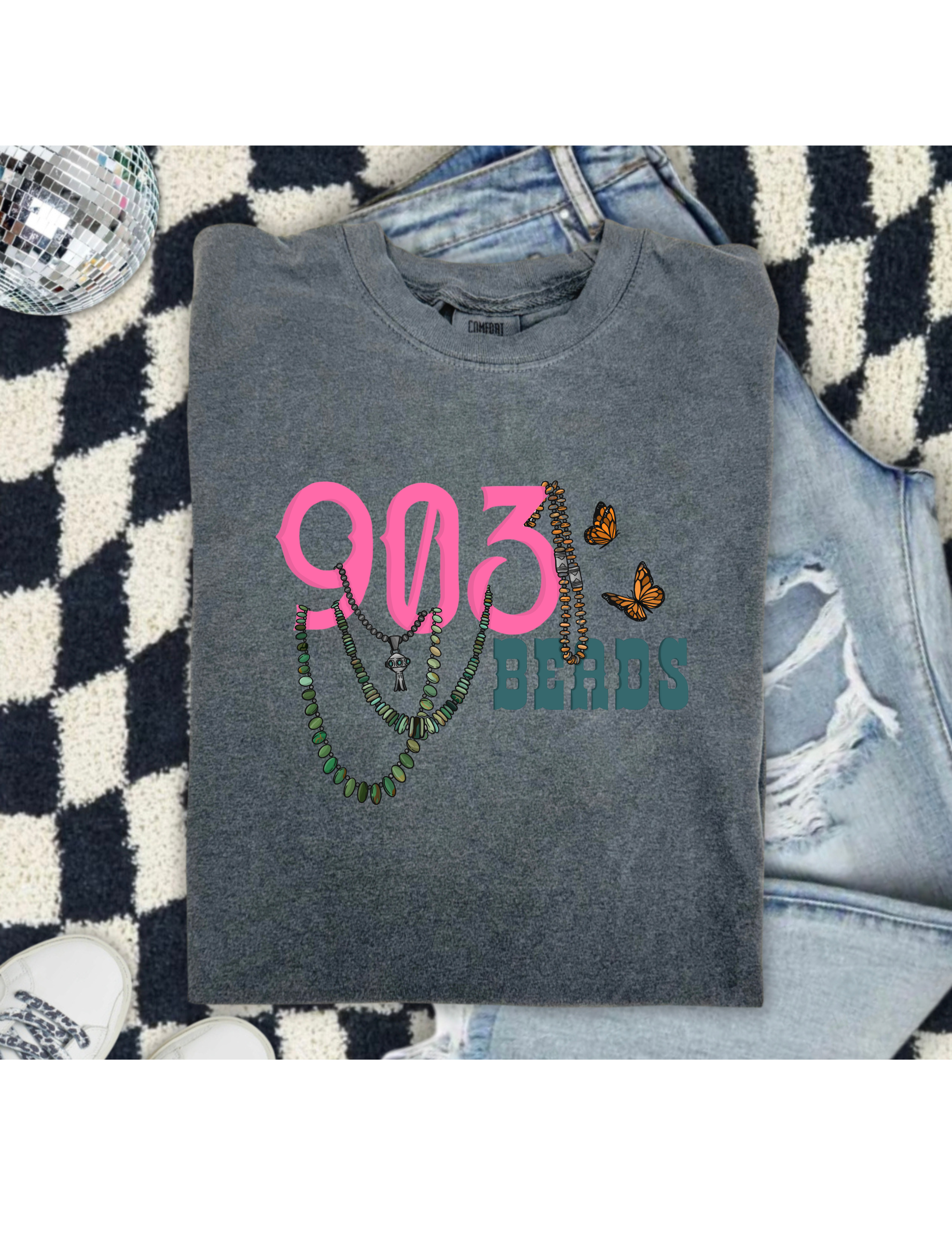 903 Beads Tee - PLEASE READ DESCRIPTION