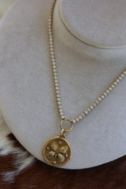 Diamond Style Butterfly Necklace 17”