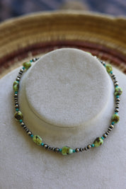 Palomino & Sonoran Turquoise Necklace 14-16”