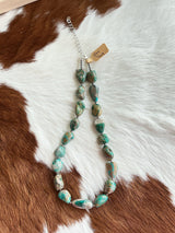 Fox Turquoise Necklace 16-18”