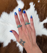 Turquoise Ring Stack