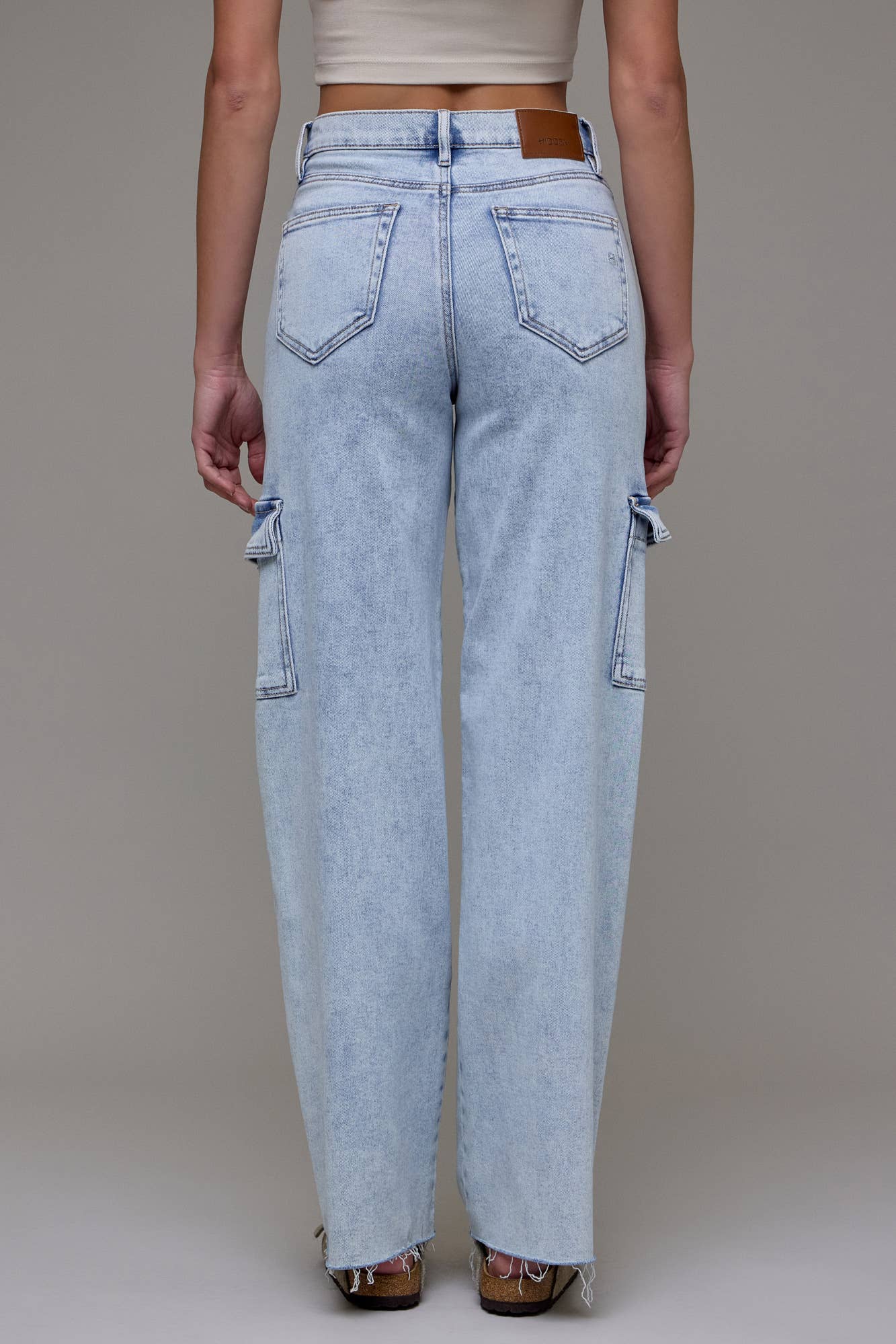 Hidden Brand Cargo Dad Jean