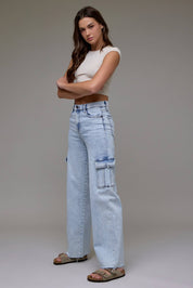 Hidden Brand Cargo Dad Jean