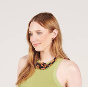 Checkered Double Knot Necklace