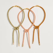 Chartreuse Square Knot Bolo