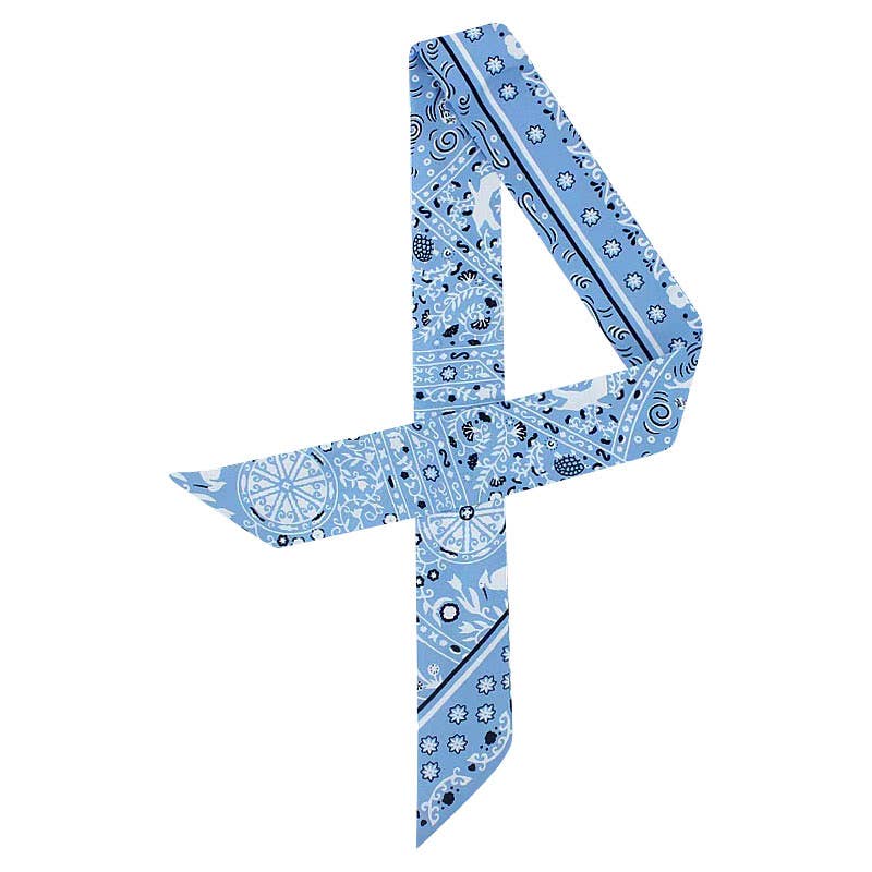 Bandana Twilly - Pink or Blue