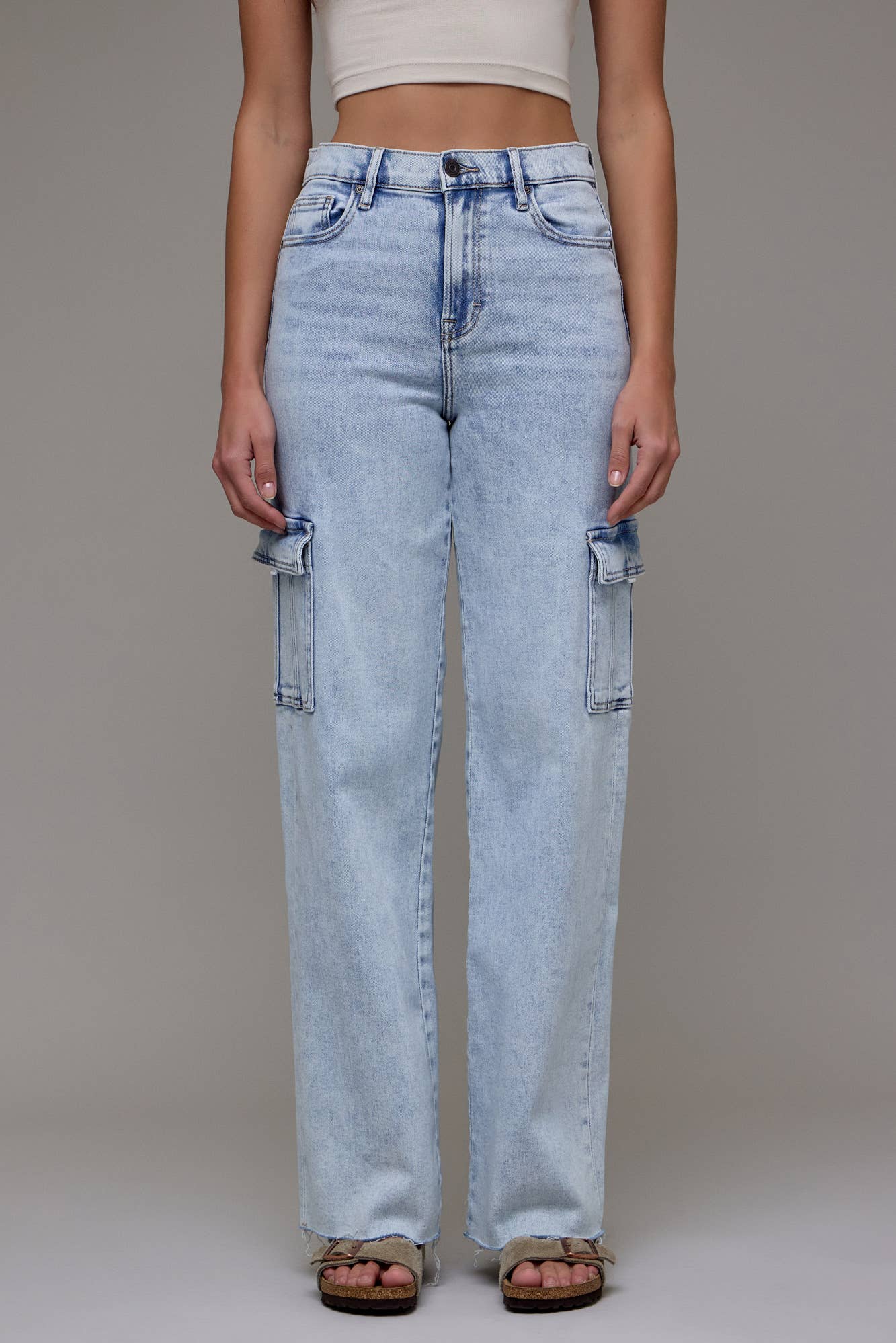 Hidden Brand Cargo Dad Jean